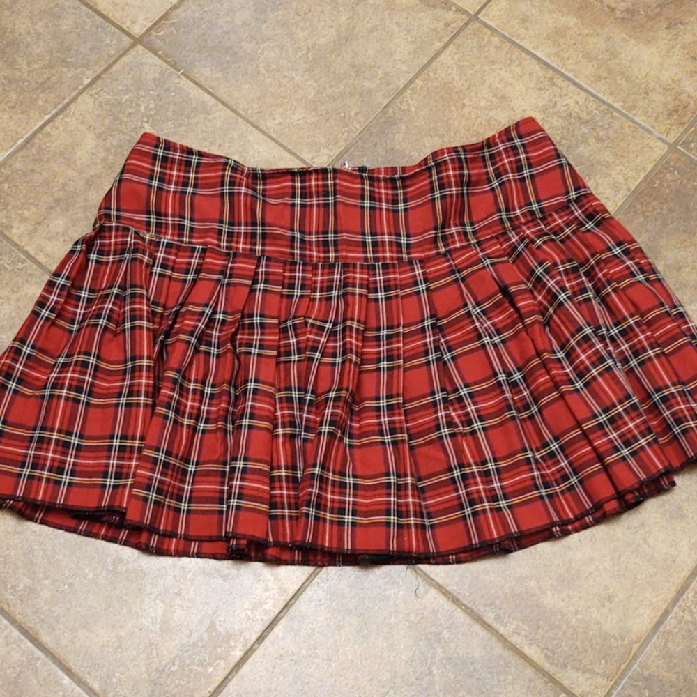 Plaid skirt